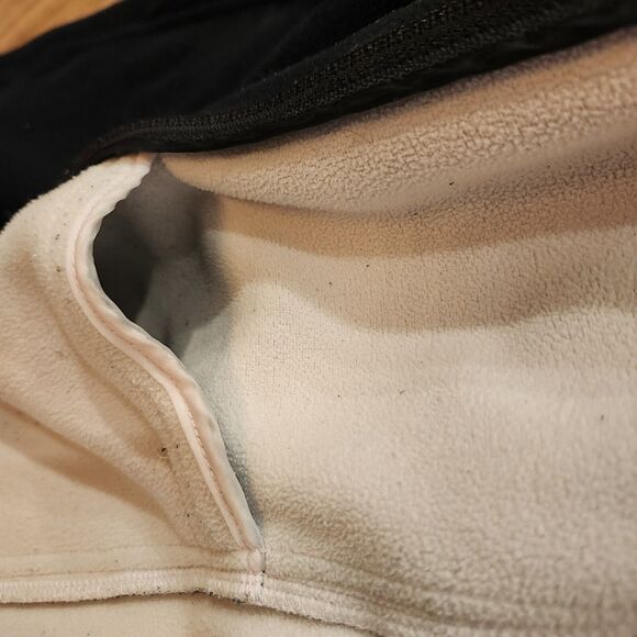 BMW - Vintage Women’s Full Zip Black Fleece Sweatshirt Jacket Medium Embroidered - Picture 12 of 13